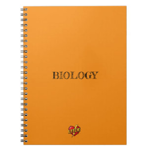 Cuaderno Corazón Naranja Leslie