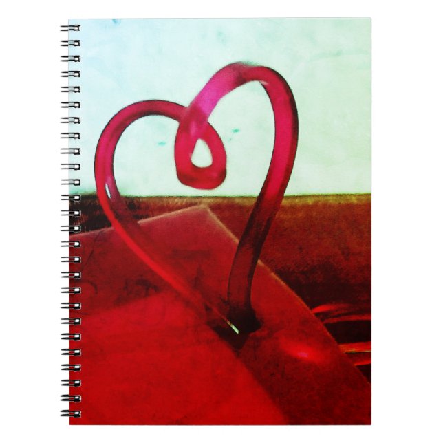 Cuaderno Corazón plástico (Frente)