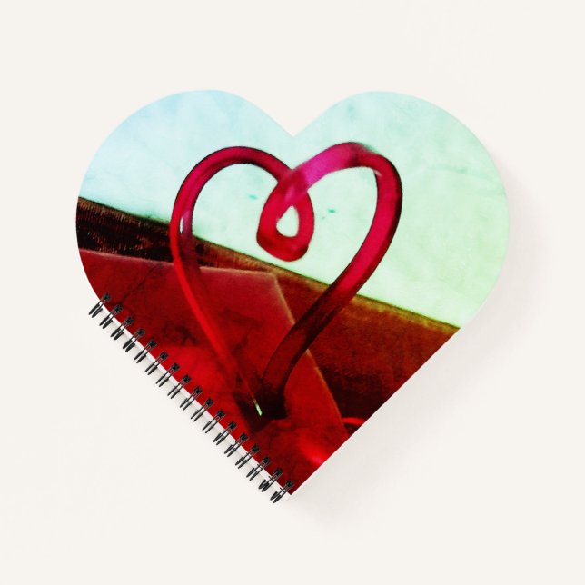 Cuaderno Corazón plástico (Anverso)