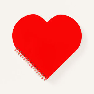 Cuaderno Corazón Rojo