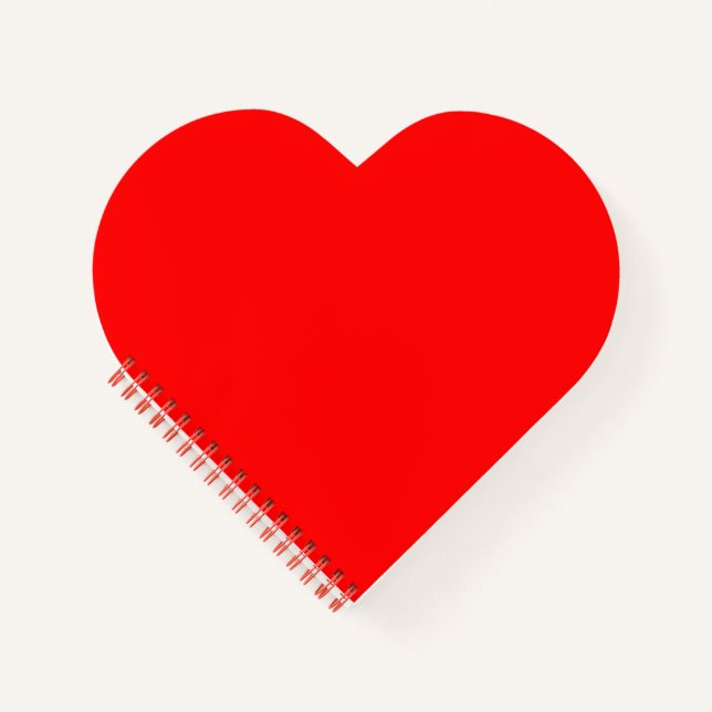 Cuaderno Corazón Rojo (Anverso)