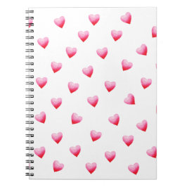 Cuaderno Corazón rojo romántico
