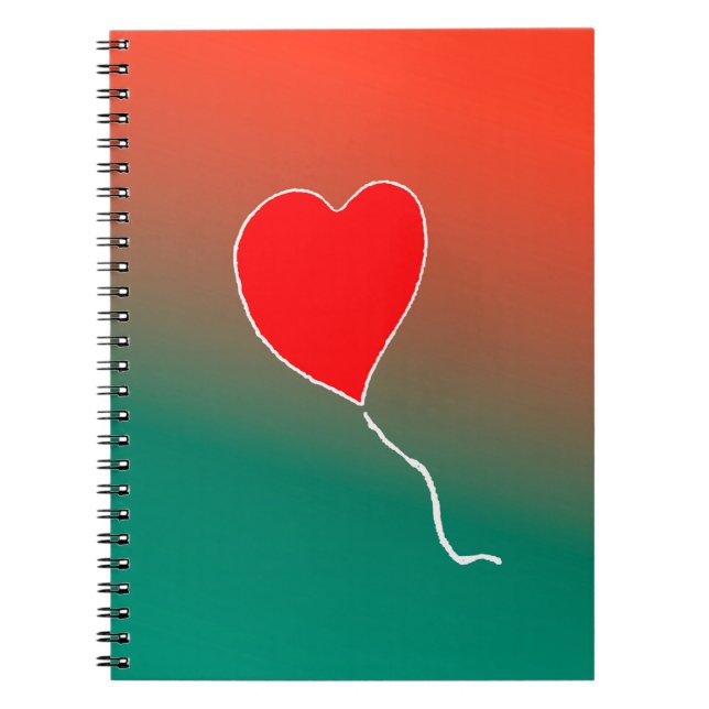 Cuaderno Corazón volador (Frente)