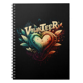 Cuaderno Corazón voluntario