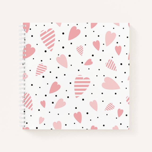 Cuaderno Corazones (Anverso)