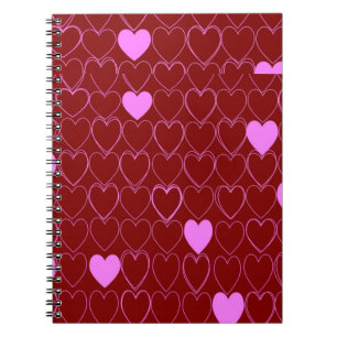Cuaderno Corazones
