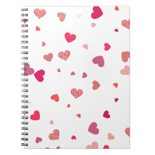 Cuaderno Corazones - amor