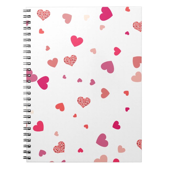 Cuaderno Corazones - amor (Frente)