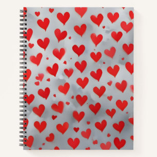 Cuaderno Corazones de Amor