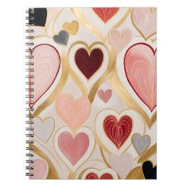 Cuaderno Corazones de amor