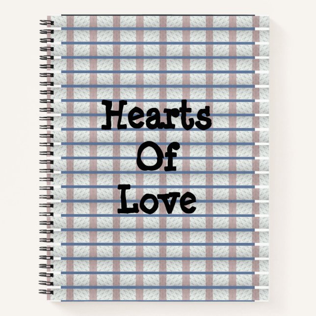 Cuaderno Corazones de amor (Anverso)