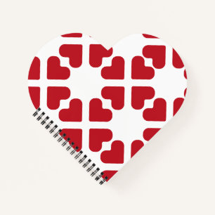 Cuaderno corazones de amor