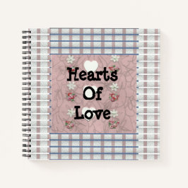 Cuaderno Corazones de amor tres