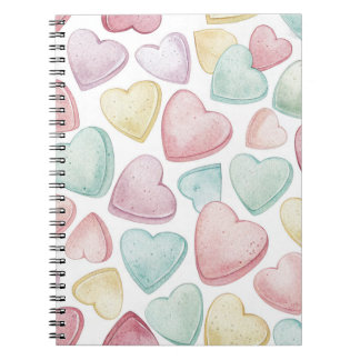 CUADERNO CORAZONES DE CONVERSACIÓN DE VALENTINA COLOR PASTE