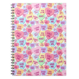 CUADERNO CORAZONES DE CONVERSACIÓN DE VALENTINA COLOR PASTE