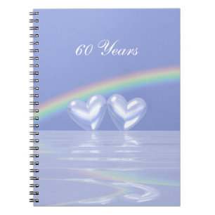 Cuaderno Corazones de Diamantes de 60 Aniversario