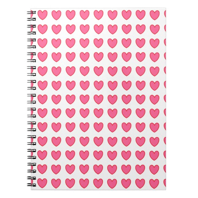 Cuaderno Corazones de Polka (Frente)