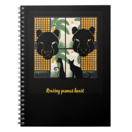 Cuaderno Corazones de Pumas rugientes