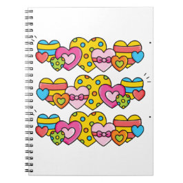 Cuaderno Corazones del día de San Valentín