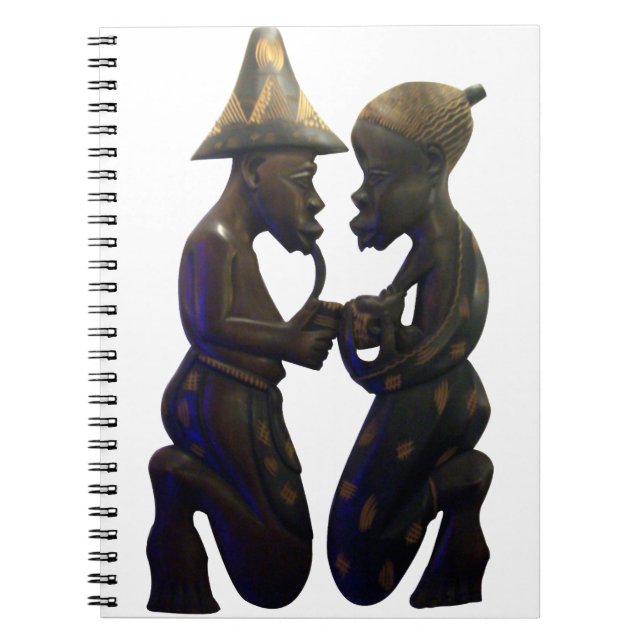 Cuaderno Corazones del Pueblo Africano: Un momento precioso (Frente)