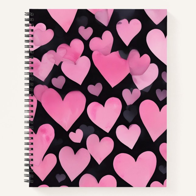 Cuaderno Corazones en la Oscuridad (Anverso)