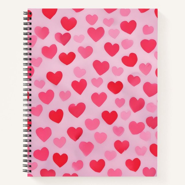 Cuaderno Corazones Encendidos (Anverso)