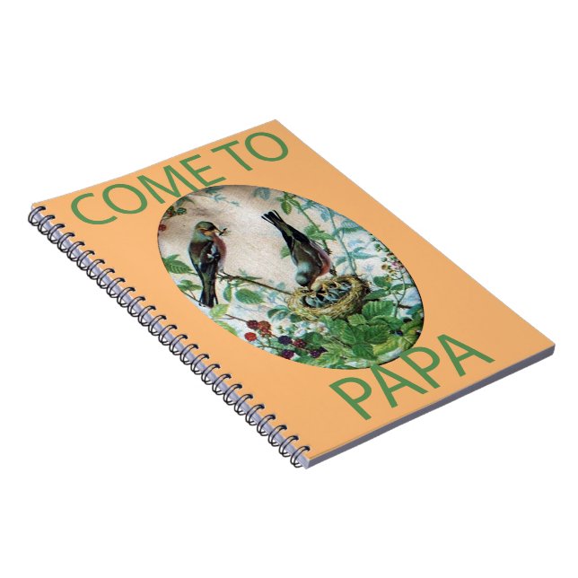 Cuaderno Corazones hambrientos: ¡Papá tiene comida! (Lado Derecho)
