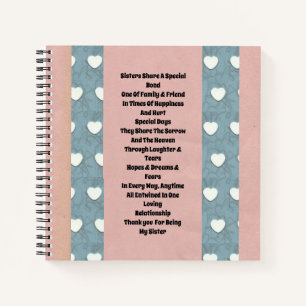 Cuaderno Corazones marismas