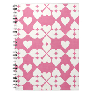 Cuaderno Corazones pop