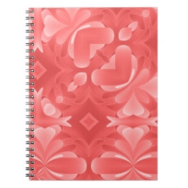 Cuaderno Corazones rojos y diamantes