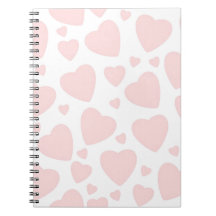 Corazones Rosa Pálido