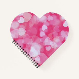 Cuaderno Corazones rosados