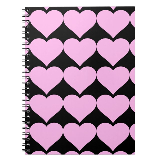 Cuaderno Corazones rosas, amor incondicional_ (Frente)
