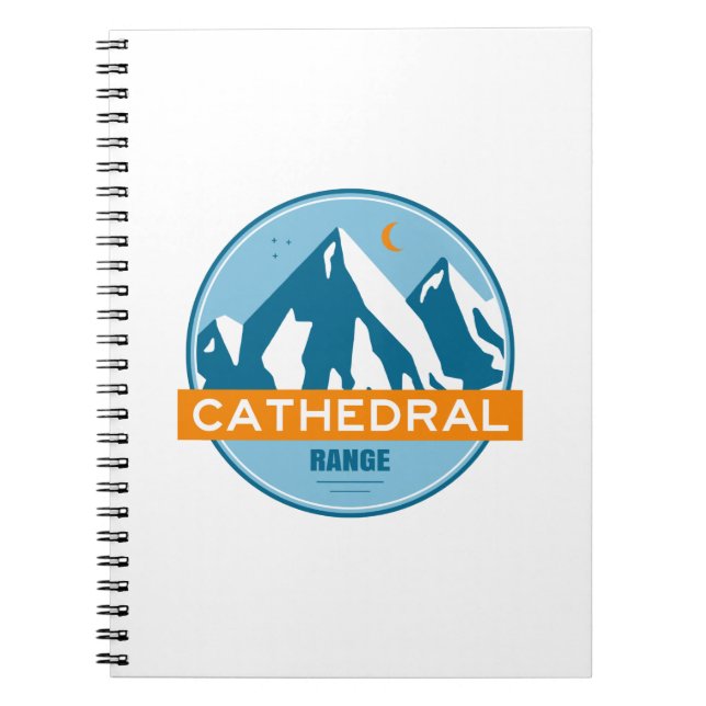 Cuaderno Cordillera de Catedral de California (Frente)