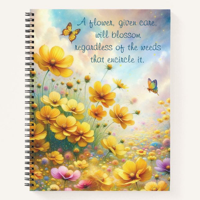 Cuaderno Coreopsis y presupuesto (Anverso)