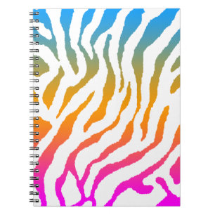Cuaderno Corey Tiger 80s Rayas de Tigre Multicolor