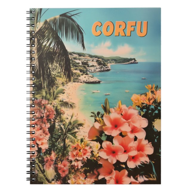 Cuaderno Corfu vintage (Frente)