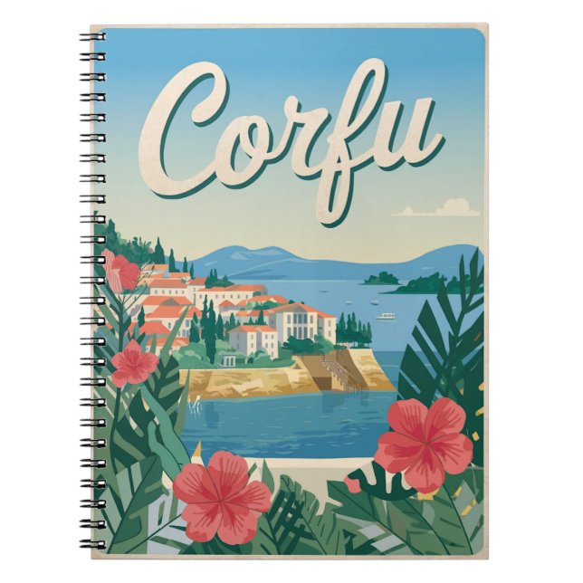 Cuaderno Corfu vintage (Frente)