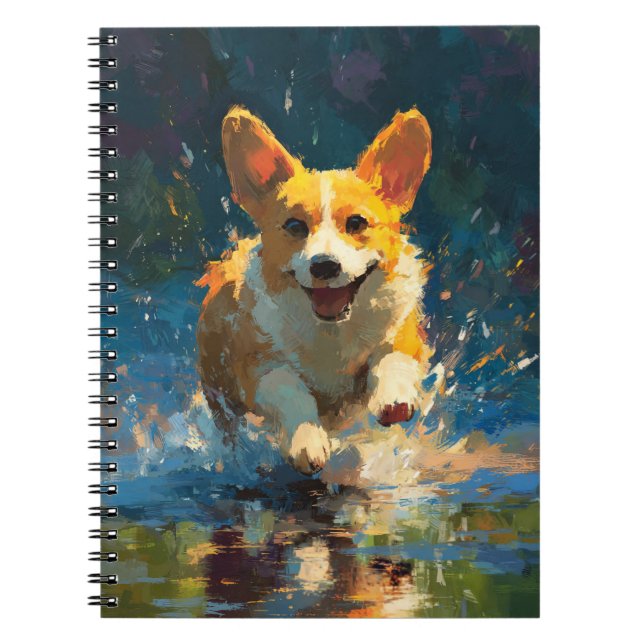 Cuaderno Corgi Adventure Splash (Frente)