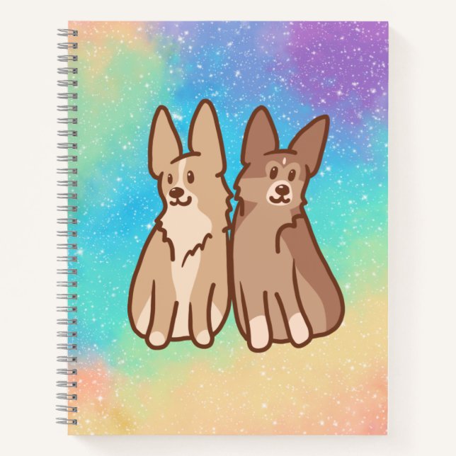 Cuaderno Corgi Buddies (Anverso)