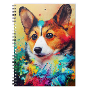 Cuaderno Corgi Dog Mascota Cute Adorable Compañero Animal