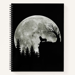 Cuaderno Corgi En Los Regalos De Halloween De La Luna De Sa