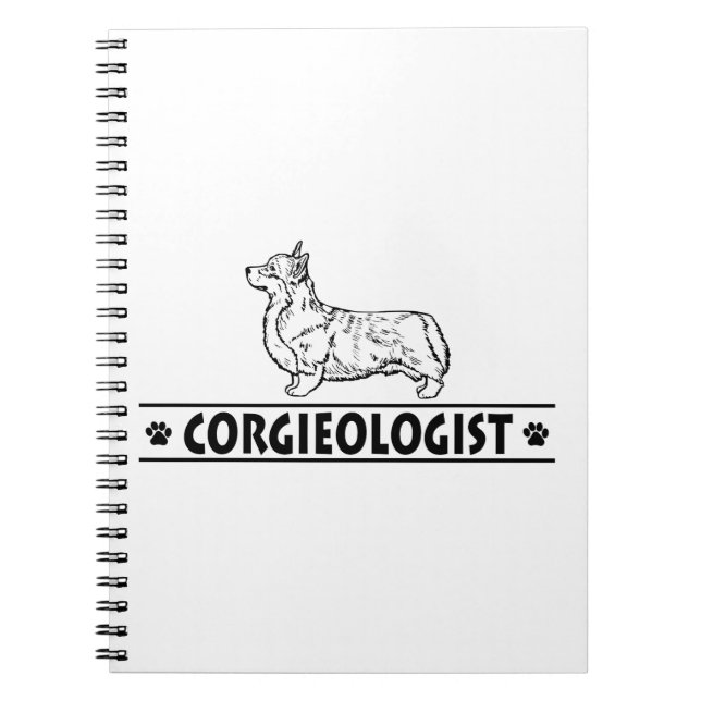 Cuaderno Corgie galés de Pembroke (Frente)