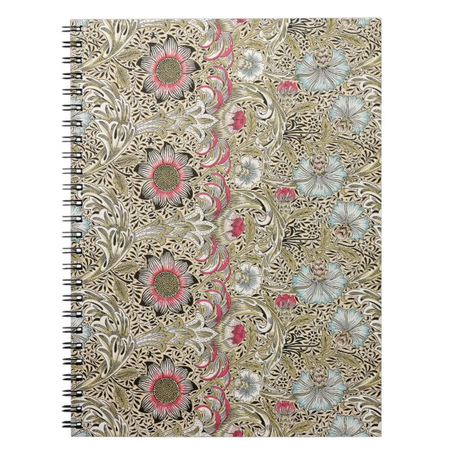 Cuaderno Corncockle de William Morris (1917-1925). (Frente)