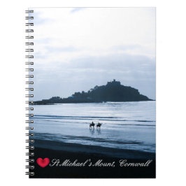 Cuaderno Cornwall de Monte St Michaels personalizado + Caba