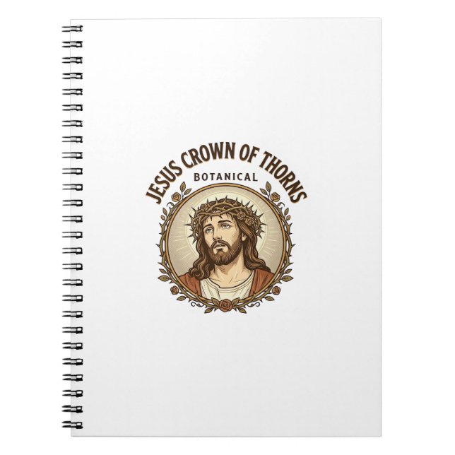 Cuaderno Corona de Espinas de Jesús Corona de Espinas Botán (Frente)