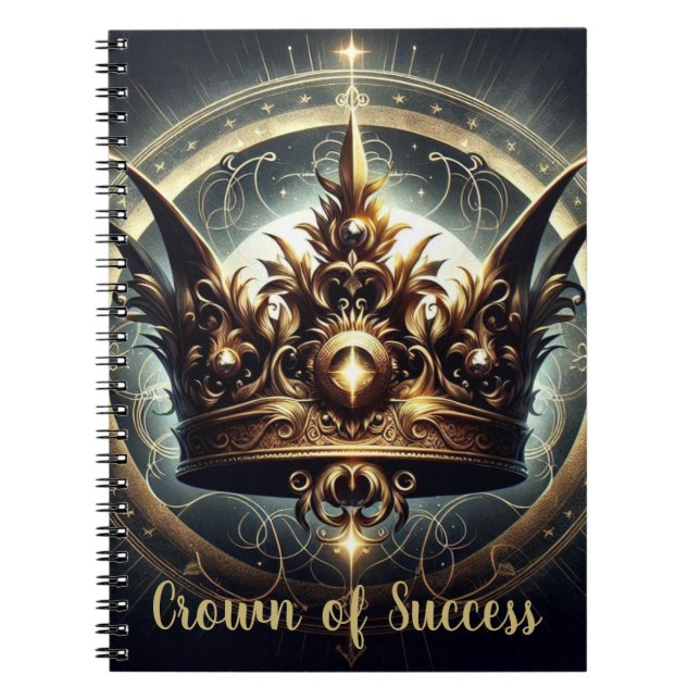 Cuaderno Corona de Éxito (Frente)