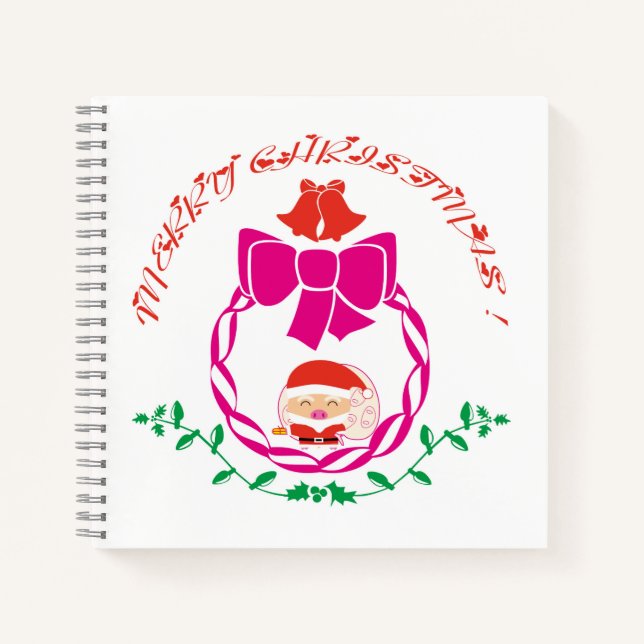 Cuaderno Corona de Navidad (Anverso)