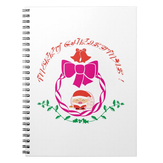 Cuaderno Corona de Navidad (Frente)