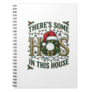 Cuaderno Corona de Navidad de Casa Hos Sombrero de Santa Lu